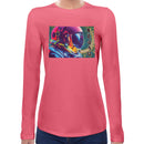 Astronaut Psychedelic | Women long sleeves t-shirt