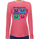 Bear Neon Rave | Women long sleeves t-shirt
