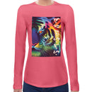 Baybayin Neon Tiger | Women long sleeves t-shirt