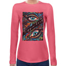 Trippy Third Eye | Women long sleeve T-shirt