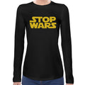 Party Hub Spoof Logo | Super Soft Women T-shirt Long sleeve | Cotton Crew Neck Long sleeve Tees Women