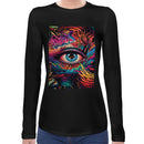 Trippy Third Eye |  Women long sleeve T-shirt