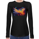Cosmic Phoenix Women Long Sleeves T-shirt