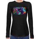 Astronaut Psychedelic | Women long sleeves t-shirt