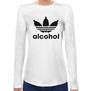 Alcohol - Women long sleeves t-shirt