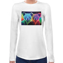 Neon Rainbow Koala Women Long Sleeves T-shirt