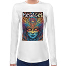 Trippy Third Eye | Women long sleeve T-shirt
