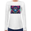 Neon Gorilla Women Long Sleeves T-shirt
