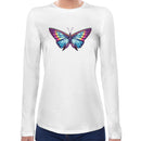 Neon Butterfly Women Long Sleeves T-shirt