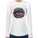 Trippy Third Eye | Women long sleeve T-shirt