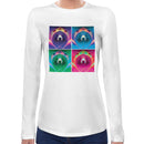 Bear Neon Rave | Women long sleeves t-shirt