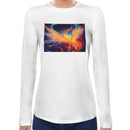 Cosmic Phoenix Women Long Sleeves T-shirt