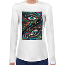 Trippy Third Eye | Women long sleeve T-shirt