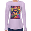 Trippy Third Eye | Women long sleeve T-shirt