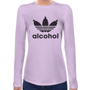 Alcohol - Women long sleeves t-shirt