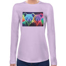 Neon Rainbow Koala Women Long Sleeves T-shirt