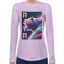 Bear Neon Rave | Women long sleeves t-shirt