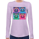 Bear Neon Rave | Women long sleeves t-shirt