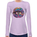 Trippy Third Eye | Women long sleeve T-shirt