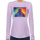 Astronaut Psychedelic | Women short sleeves t-shirt