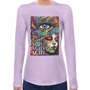 Trippy Third Eye | Women long sleeve T-shirt