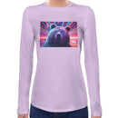 Bear Neon Rave | Women long sleeves t-shirt