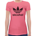 Alcohol | Super Soft Women T-shirt Short sleeve | Cotton Crew Neck Short sleeve Tees Women