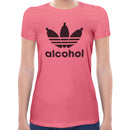 Alcohol - Women short sleeves t-shirt