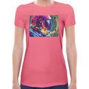 Astronaut Psychedelic | Women short sleeves t-shirt