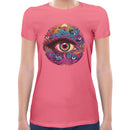 Trippy Third Eye | Women short sleeve T-shirt