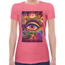 Trippy Third Eye | Women short sleeve T-shirt