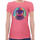 Astronaut Psychedelic | Women short sleeves t-shirt