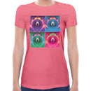 Bear Neon Rave | Women short sleeves t-shirt