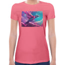 Neon Hummingbird Women Short Sleeves T-shirt