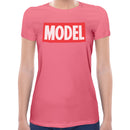 Model Women Short Sleeves T-shirt