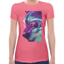 Neon Wolf Women Short Sleeves T-shirt