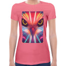 Neon Parrot Women Short Sleeves T-shirt