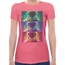 Astronaut Psychedelic | Women short sleeves t-shirt