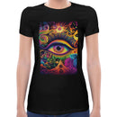 Trippy Third Eye | Women short sleeve T-shirt