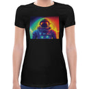 Astronaut Psychedelic | Women short sleeves t-shirt