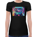 Astronaut Psychedelic | Women short sleeves t-shirt
