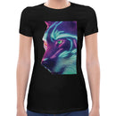 Neon Wolf Women Short Sleeves T-shirt