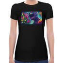 Astronaut Psychedelic | Women short sleeves t-shirt
