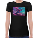 Neon Hummingbird Women Short Sleeves T-shirt