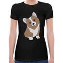 Cute Corgi Women Short Sleeves T-shirt