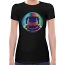 Astronaut Psychedelic | Women short sleeves t-shirt