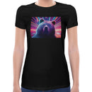 Bear Neon Rave | Women short sleeves t-shirt