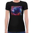 Bear Neon Rave | Women short sleeves t-shirt