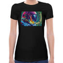 Astronaut Psychedelic | Women short sleeves t-shirt