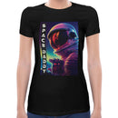 Astronaut Psychedelic | Women short sleeves t-shirt
